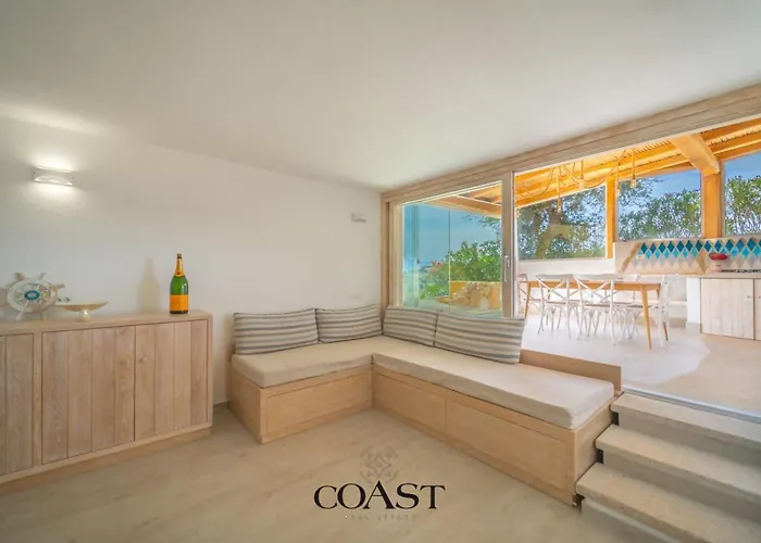 Smeraldo - Vista Mare, A/c & Parking Lägenhet *